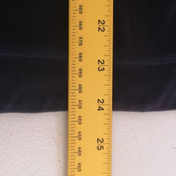 Calia by Carrie Underwood Ladies Size Large Navy Velour Long Sleeves Top - Picture 11 of 11